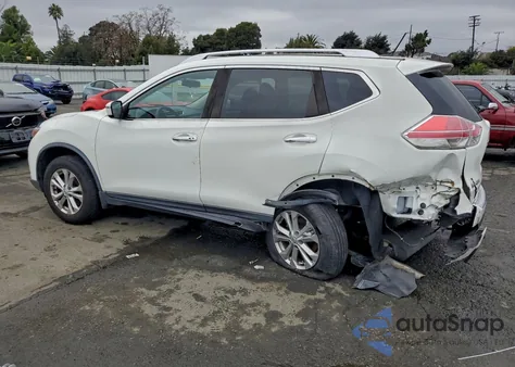 2016 Nissan Rogue S из США, поврежденный, VIN KNMAT2MT4GP696780